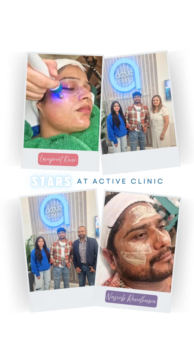 ✨ Even the stars need a skin reset! From glow-ups to deep hydration, our special peel + hydration facial is a celeb favourite for a reason 🌟💧
Here we have actress @lovekaur_gill and and movie director @official_naseeb.randhawa _nasseb getting their well deserved treatment 🧖‍♀️

📍At Active Clinic, we blend expert techniques with powerful ingredients to leave your skin fresh, radiant, and red-carpet ready — no filter needed.
Who’s next in the glow chair? 👀💆‍♀️ 
#SkinGoals #CelebSkincareSecrets #ActiveClinicGlow #biohack #skincare #activeclinicsuk #recovery #redlighttherapy #skinrejuvenation #health